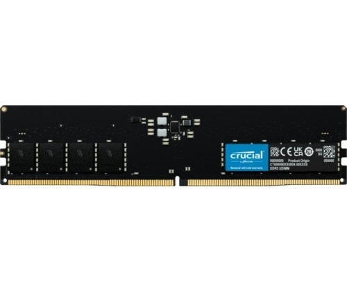 CRUCIAL 16Go ( 1 x 16 Go ) DDR5 PC-5600 CL46 (CT16G56C46U5T).