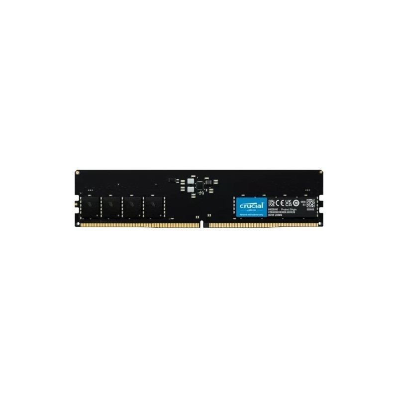 CRUCIAL 32 Go ( 1 x 32 Go ) DDR5 PC-5600 CL46 (CT32G56C46U5T).