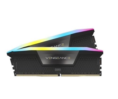 Corsair Vengeance RGB 64 Go ( 2 x 32 Go ) DDR5 PC-5200 CL40 (CMH64GX5M2B5200C40).