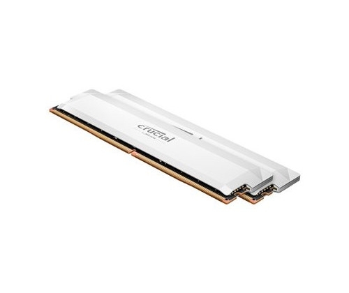 CRUCIAL PRO OC 16 Go ( 1 x 16 Go ) DDR5 PC-6400 CL32 WHITE TRAY (CP16G64C32U5WT).