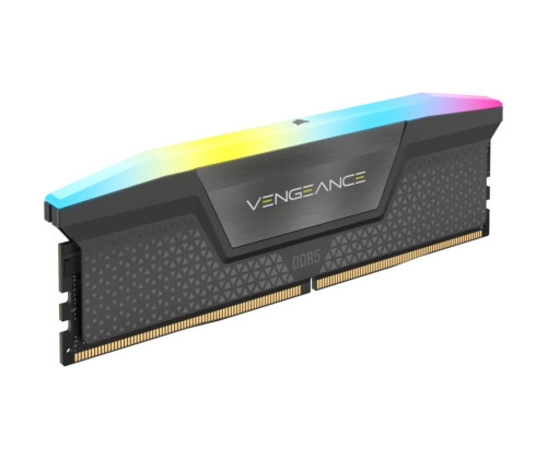 Corsair Vengeance RGB 16 Go ( 1 x 16 Go ) DDR5 PC-6000 CL36 (CMH16GX5M1E6000Z36).
