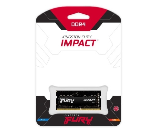 Aucune photo du produit KINGSTON SODIMM 8 Go ( 1 x 8 Go ) DDR4 PC-3200 CL20 FURY Impact