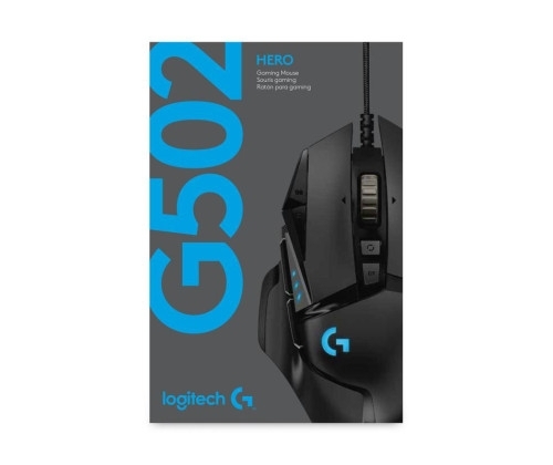 Aucune photo du produit LOGITECH G502 (Hero) Gaming USB Noir