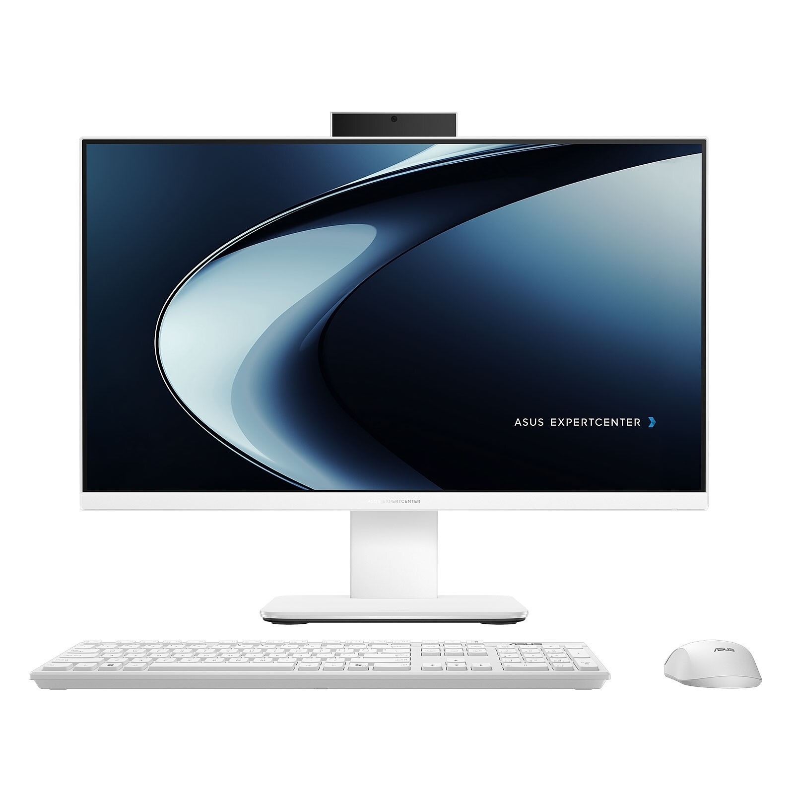 ASUS ExpertCenter P400 AIO P440VAK-WPC182W Blanc, CPU Intel Core i5 210H, 16 Go de RAM, SSD 512 Go, écran 23.8'', Windows 11.