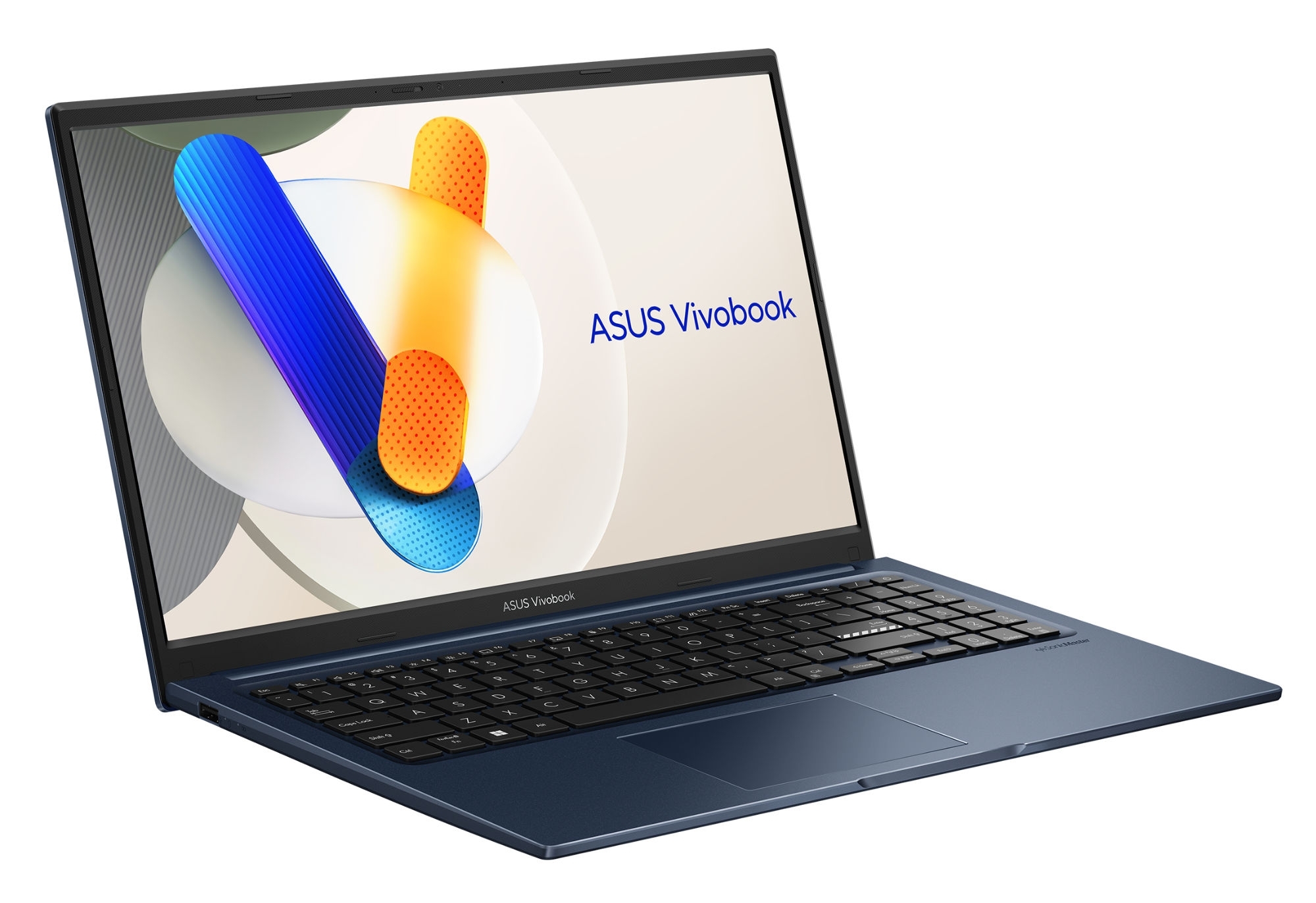 ASUS VivoBook X1504VA-BQ3803W, CPU Intel Core Ultra 7-150U, 16 Go de RAM, SSD 512 Go, Vidéo Intel Graphics, écran 15.6'' FULLHD, Windows 11.
