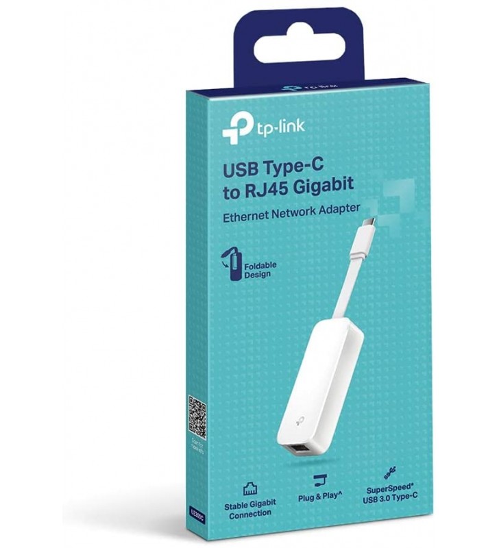 TP-LINK UE300C - Adaptateur réseau USB Type-C vers RJ45 Gigabit Ethernet