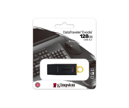 Aucune photo du produit KINGSTON DataTraveler Exodia 128G USB 3.2 Gen 1