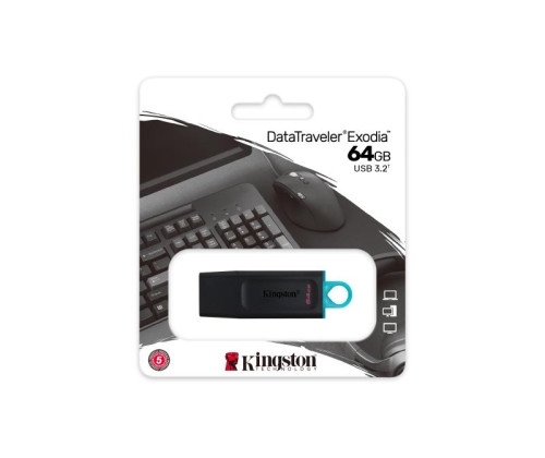 Aucune photo du produit KINGSTON DataTraveler Exodia 64G USB 3.2 Gen 1