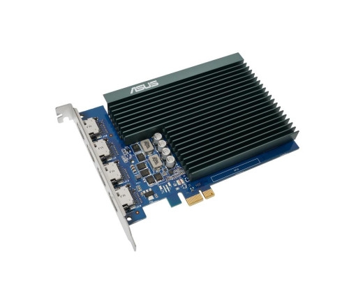 ASUS GT730-4H-SL-2GD5, 2 Go GDDR5, refroidissement passif, 4 x HDMI.