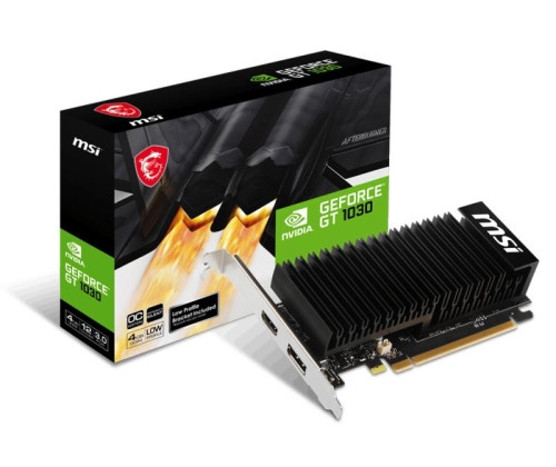 Aucune photo du produit MSI GEFORCE GT-1030 4GHD4 LP OC 4 Go de RAM