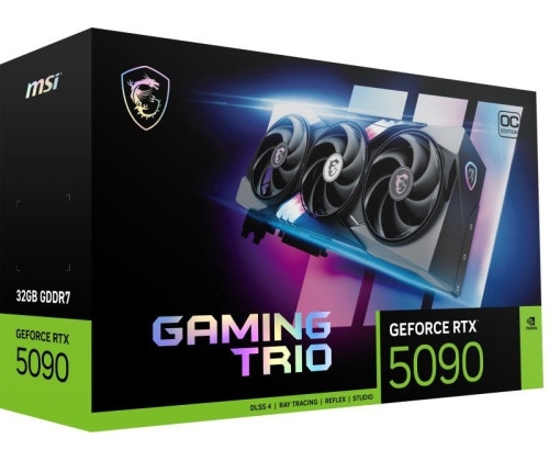 Aucune photo du produit MSI GAMING GeForce RTX5090 TRIO OC 32GB
