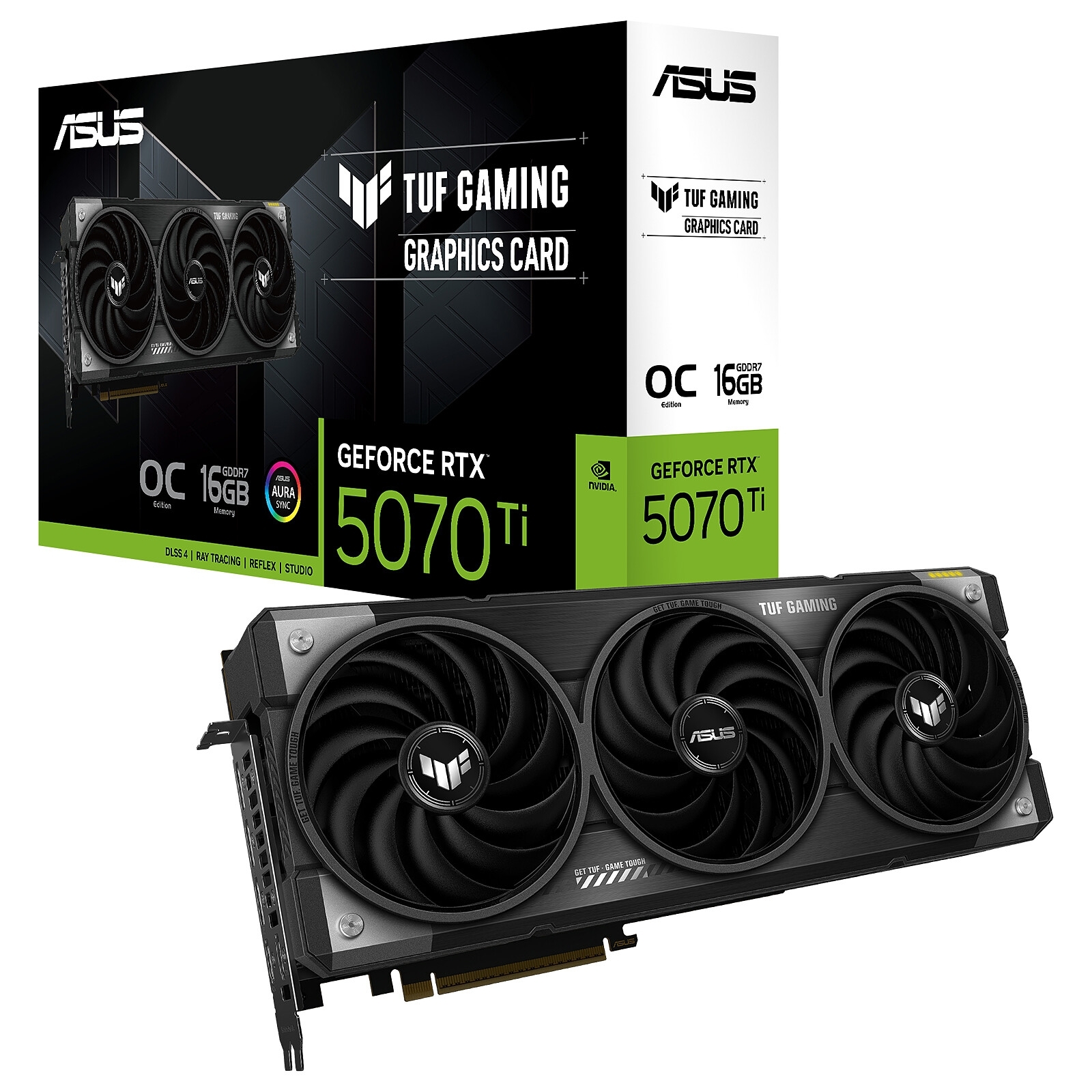 Aucune photo du produit ASUS TUF Gaming TUF-RTX5070TI-O16G-GAMING