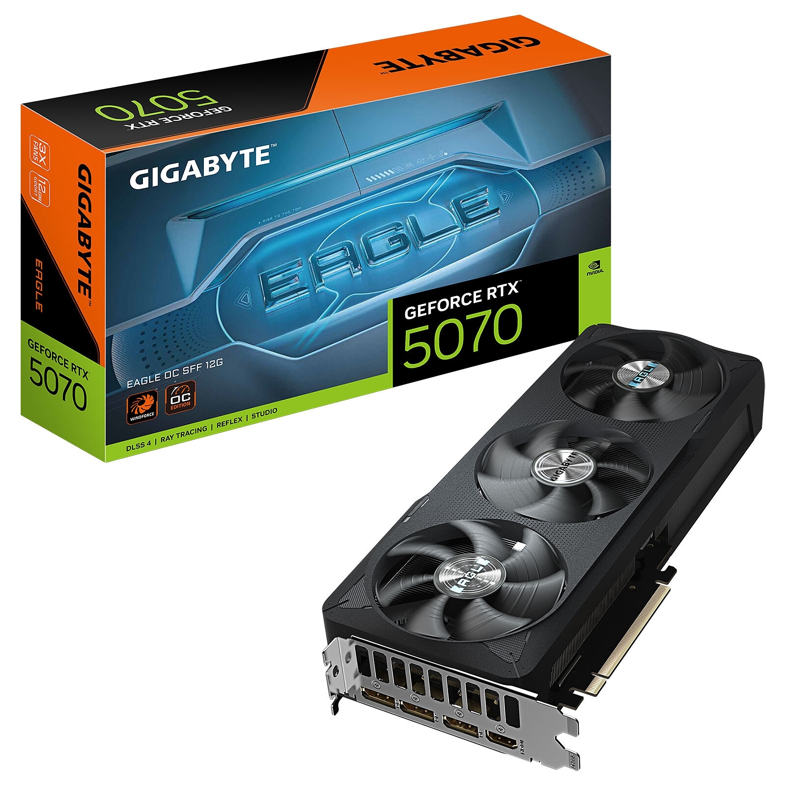 Aucune photo du produit GIGABYTE RTX 5070 EAGLE OC SFF 12G
