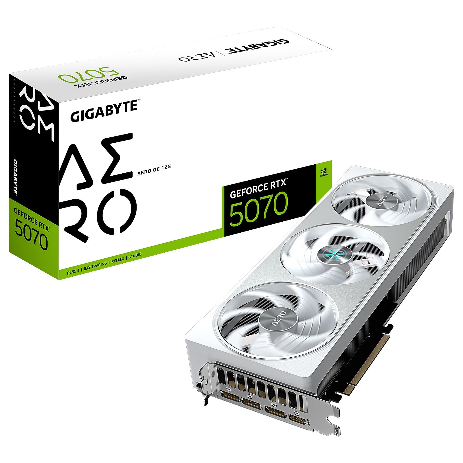 Aucune photo du produit GIGABYTE GeForce RTX 5070 AERO OC 12G