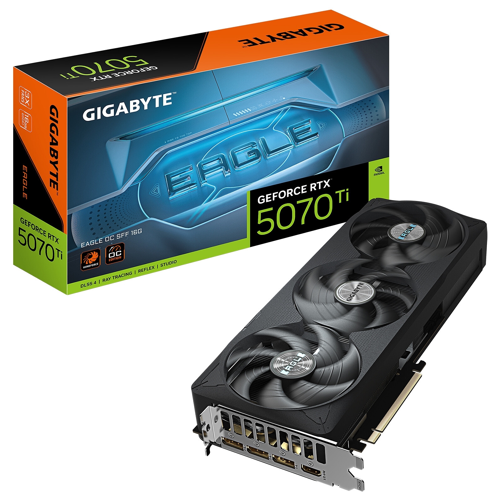 Aucune photo du produit GIGABYTE RTX 5070TI EAGLE OC-16GD, GV-N507TEAGLE OC-16GD
