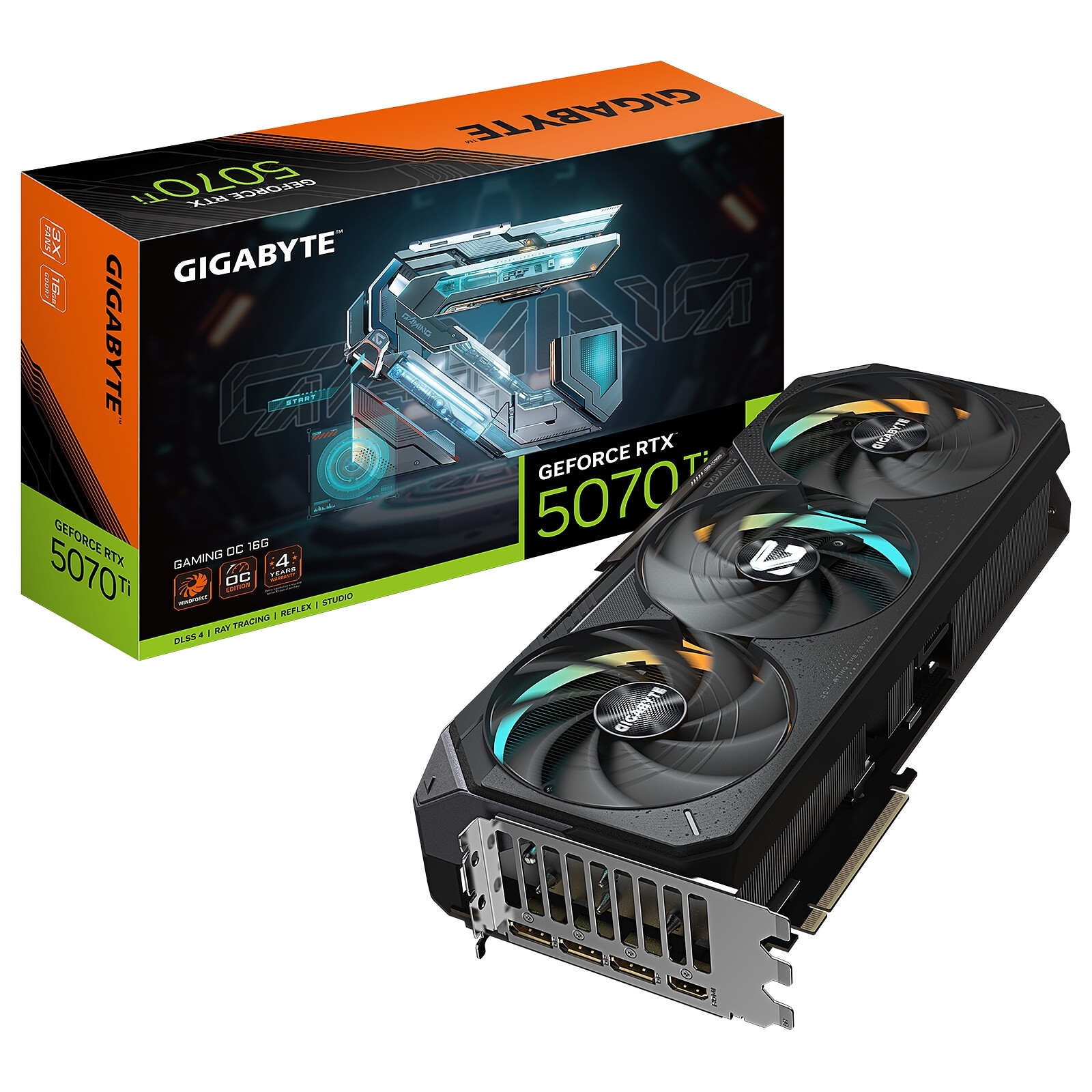 Aucune photo du produit GIGABYTE RTX 5070TI GAMING OC-16GD