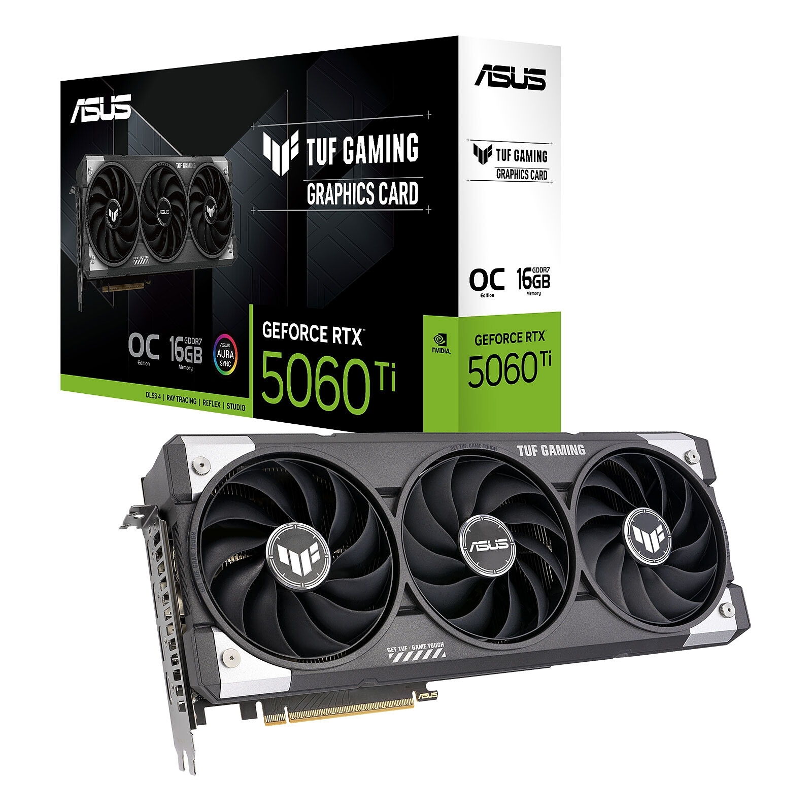 Aucune photo du produit ASUS TUF Gaming TUF-RTX5060TI-O16G-GAMING