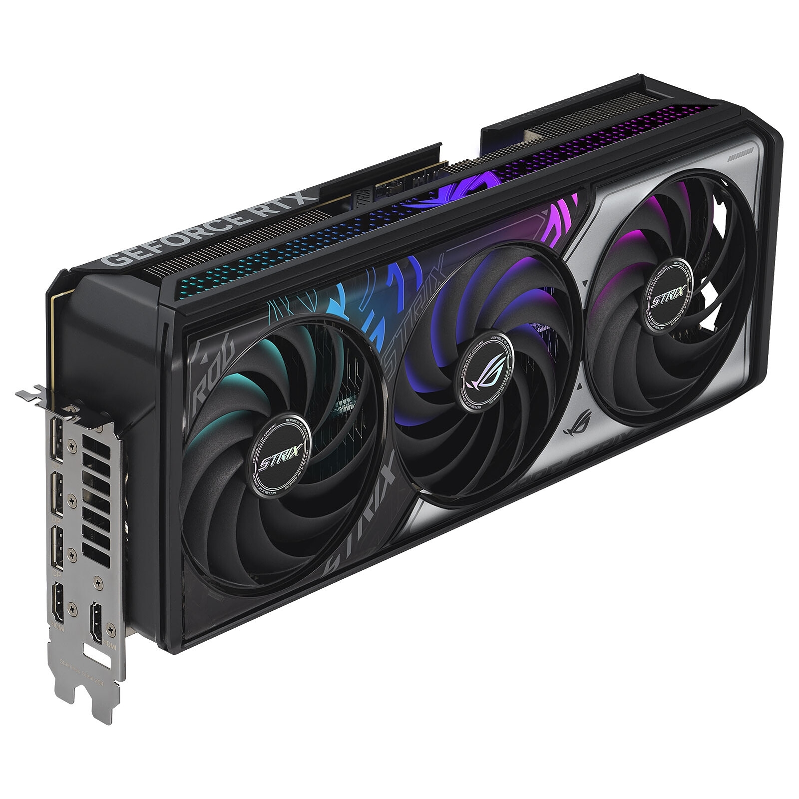 ASUS ROG STRIX RTX5070TI O16G GAMING, GeForce RTX 5070 Ti 16 Go GDDR7, triple ventilation, 2 x HDMI, 3 x DisplayPort.