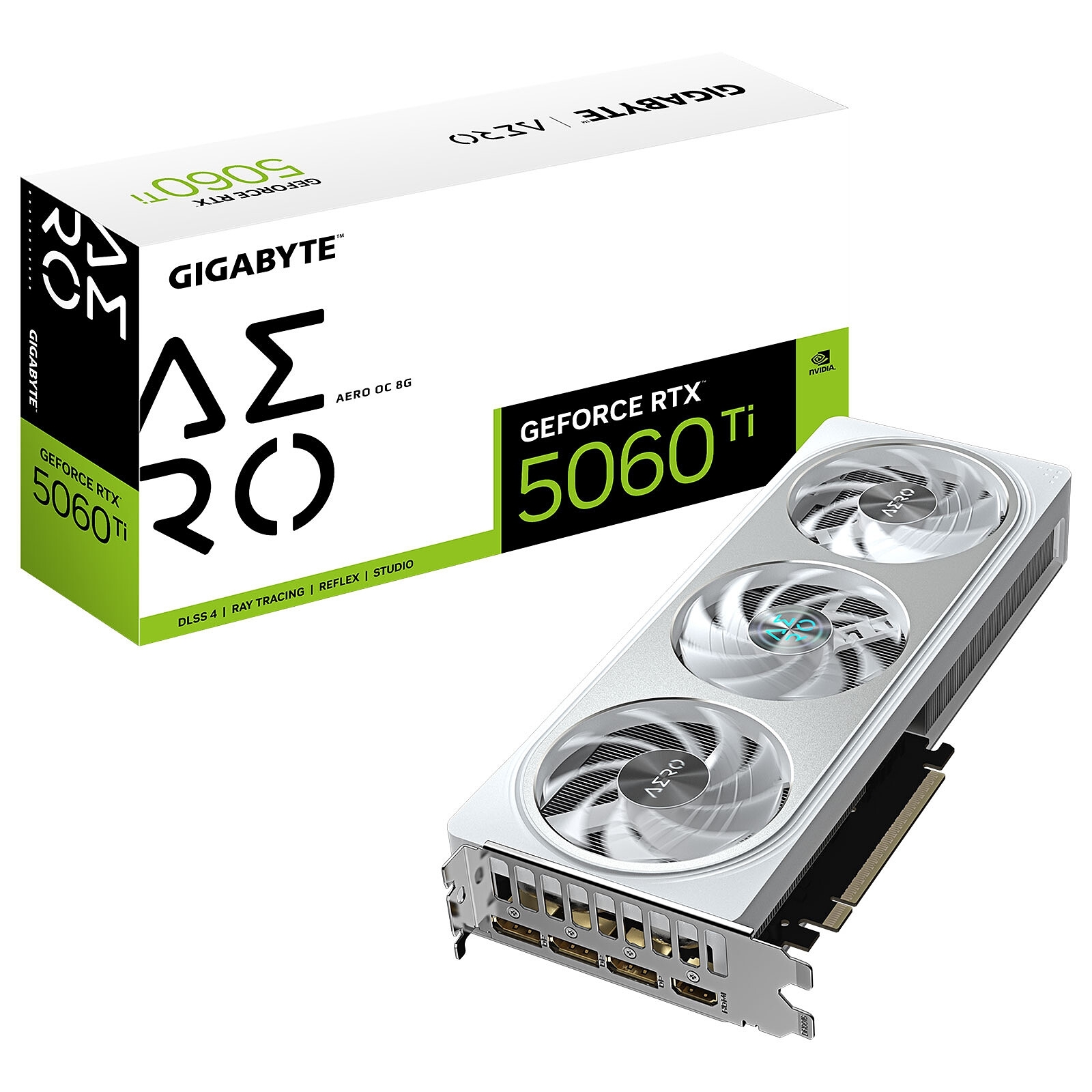 Aucune photo du produit GIGABYTE RTX 5060TI AERO OC-8GD