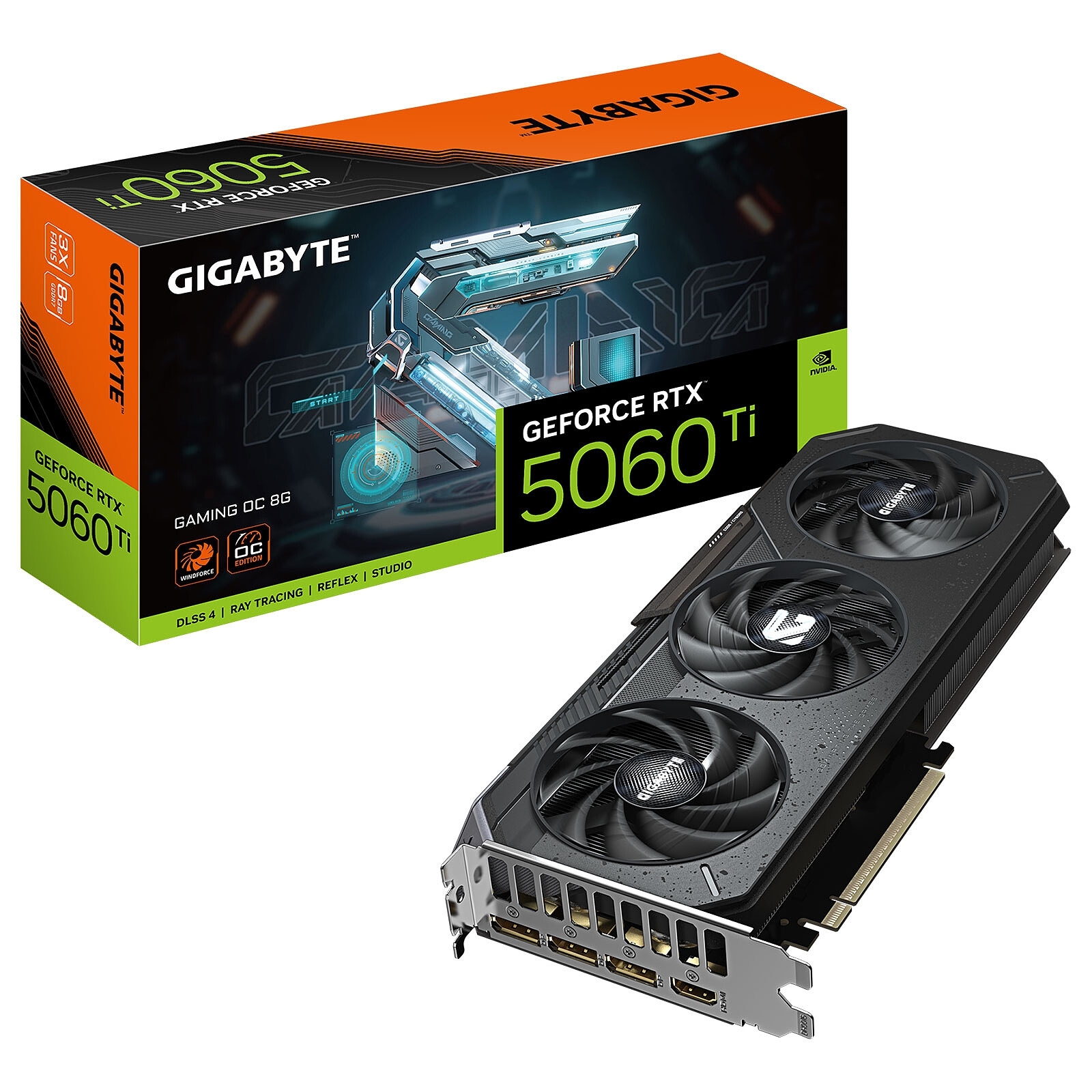 Aucune photo du produit GIGABYTE RTX 5060TI GAMING OC-8GD