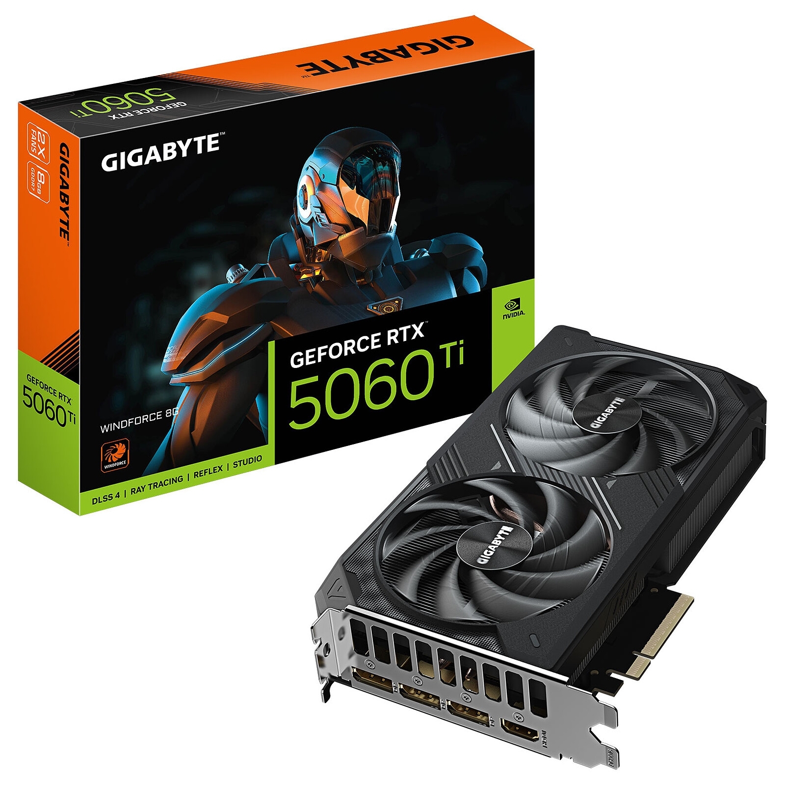 Aucune photo du produit GIGABYTE RTX 5060TI WF2-8GD