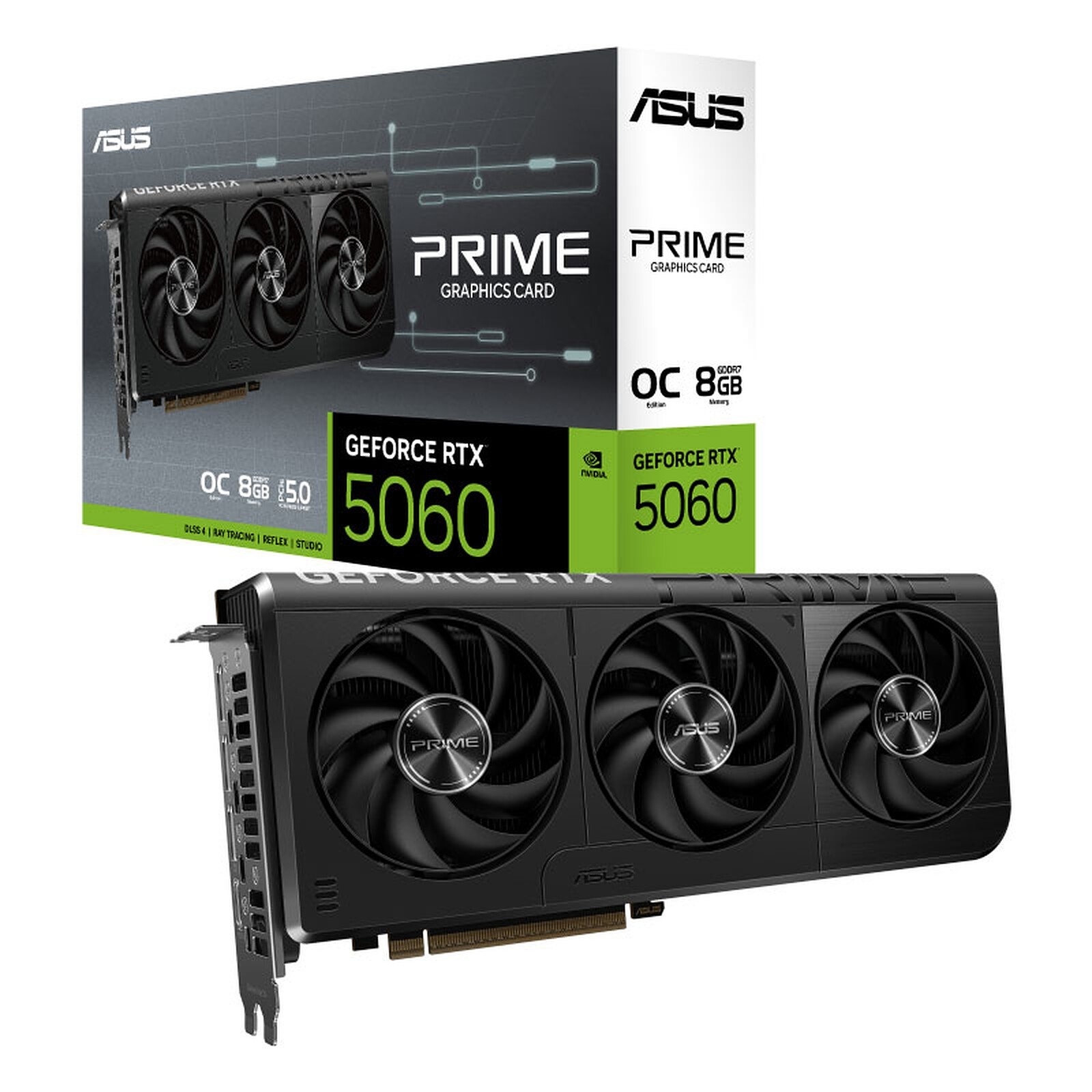 Aucune photo du produit ASUS PRIME GeForce RTX 5060 OC Edition 8GB