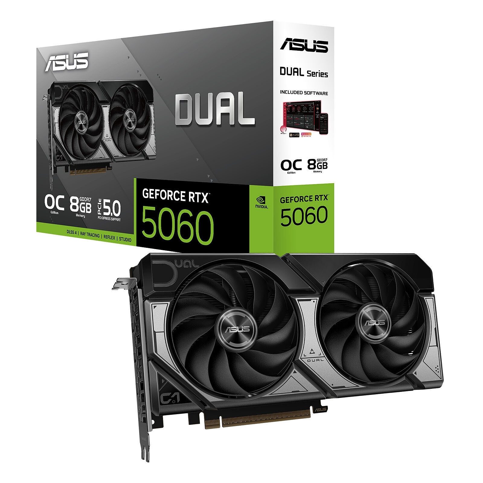 Aucune photo du produit ASUS DUAL RTX5060-O8G