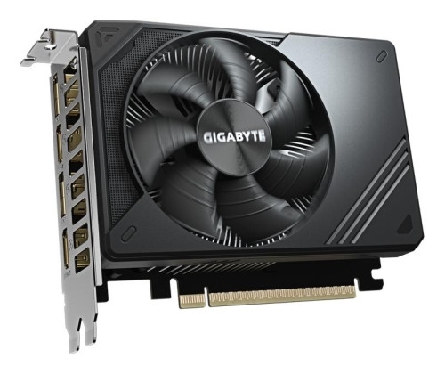 GIGABYTE GeForce RTX 5050, 8 Go de RAM, simple ventilation, 2 x HDMI, 2 x DisplayPort.