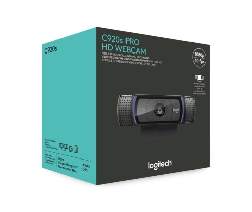 Aucune photo du produit Logitech HD PRO Webcam C920S Noir *960-001252